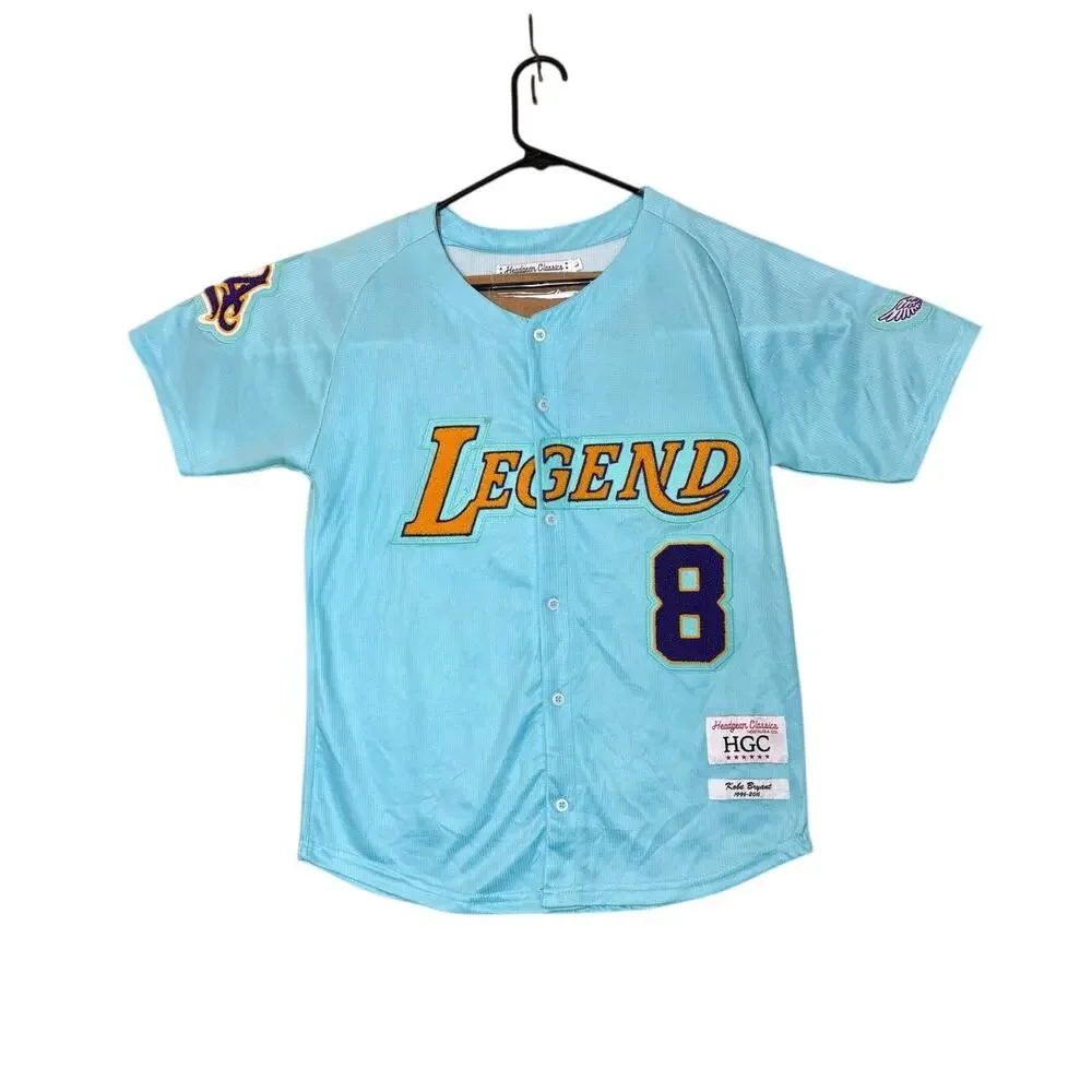 Kids L - Legend Bryant #24 Baseball Jersey by Headgear